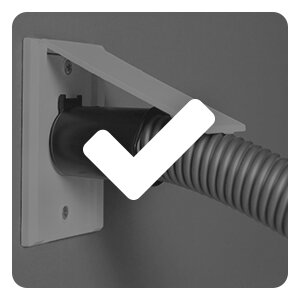  
  SMART Zentral-Staubsauganlagen sind...