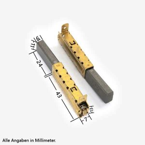 Kohlebürsten - für Mini TA+TE, Media TA+TE,...