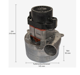 Motor für 250D,295D,325D,350D,395D, 2000D, 2300D, 2600D, Millenium 2411