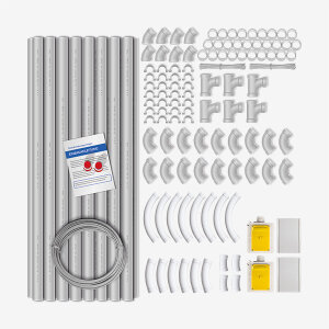 Komplett-Set: SMALL 3 (RETRAFLEX) - 1 Saugdose 9 m Saugschlauch