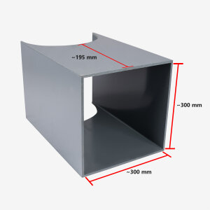 Schurrenkasten (quadratisch) Ø 300 mm