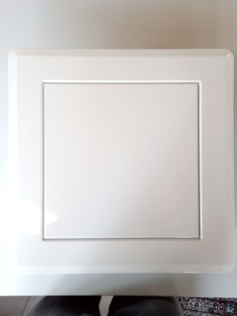 B-WARE: Einwurftr QUATTRO PUSH  (Wei)