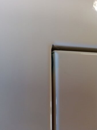 B-WARE: Einwurftr QUATTRO PUSH  (Wei)