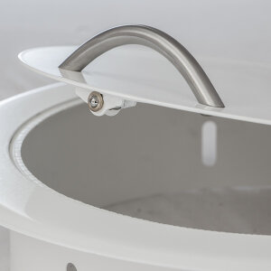 Einwurftür STYLO S (Weiß) - Wäscheabwurfschacht