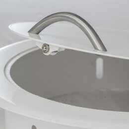 Einwurftür STYLO S (Weiß) - Wäscheabwurfschacht