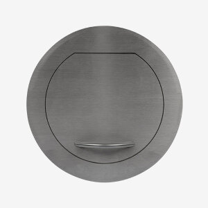 Einwurftür STYLO S (Edelstahl) Ø 250 mm