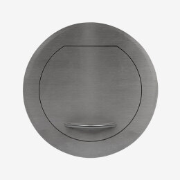 Einwurftür STYLO S (Edelstahl) Ø 250 mm
