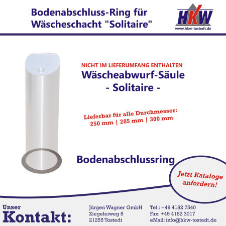 Bodenabschlussring - Ring fr SOLITAIRE  285 mm