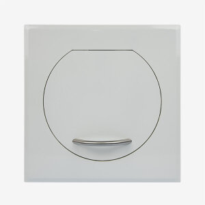 Einwurftr STYLO SQUARE S (Wei)  250 mm
