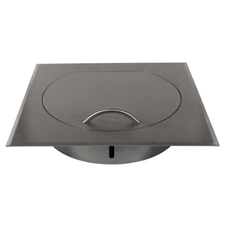 Einwurftr STYLO SQUARE S (Edelstahl)  250 mm