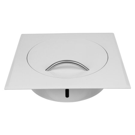 Einwurftr STYLO SQUARE S (Wei|Schwarz) - Wscheabwurfschacht