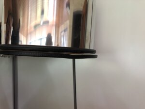 B-WARE: Automatikklappe - selbstschlie&szlig;end - Edelstahl &Oslash; 300 mm