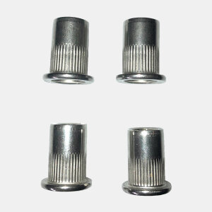 Nietmuttern 4er-Set für Schurrenkasten (Edelstahl)