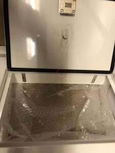 B-WARE: Einwurftür EXCELLENT (Weiß)