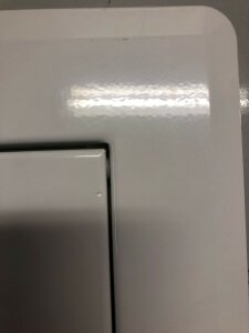 B-WARE: Einwurftür QUATTRO PUSH  (Weiß)