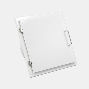 Einwurftür Easy-Line DN300 RAL9016 - Weiß