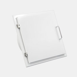 Einwurftür Easy-Line DN300 RAL9016 - Weiß