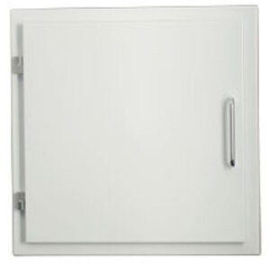 Einwurftür Easy-Line DN400 RAL9016 - Weiß