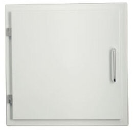 Einwurftür Easy-Line DN400 RAL9016 - Weiß