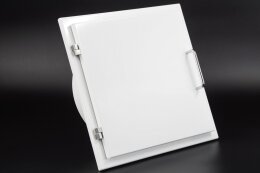 Einwurftür Easy-Line DN400 RAL9016 - Weiß