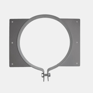 B-WARE: Schachtauflager GERADE - lackiert - Ø 250 mm