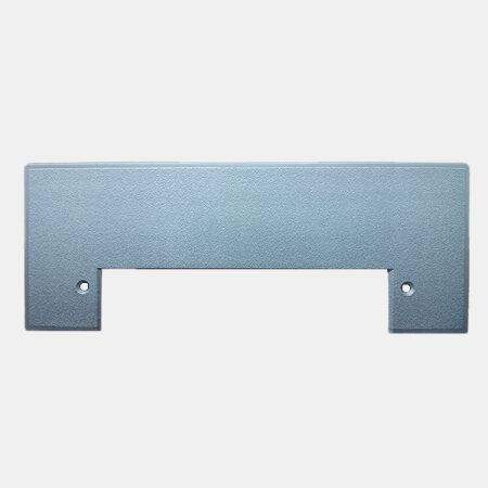 Rahmenblende für Sockeleinkehrdüse - KUNSTSTOFF (Silber)