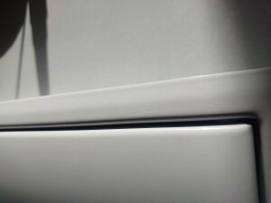 B-WARE: Einwurftür QUATTRO PUSH  (Weiß)