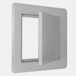B-WARE: Einwurftür QUATTRO PUSH  (Weiß)