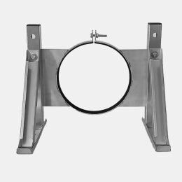 Wandstütze für Schachtauflager (Edelstahl) 750mm