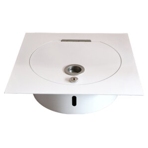 B-Ware: Einwurft&uuml;r  SUPERIOR SQUARE S (wei&szlig;)