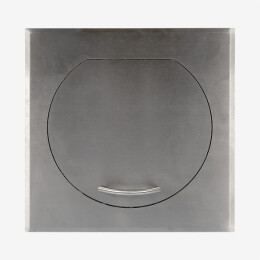B-Ware: Einwurftür STYLO SQUARE (Edelstahl) Ø 300 mm